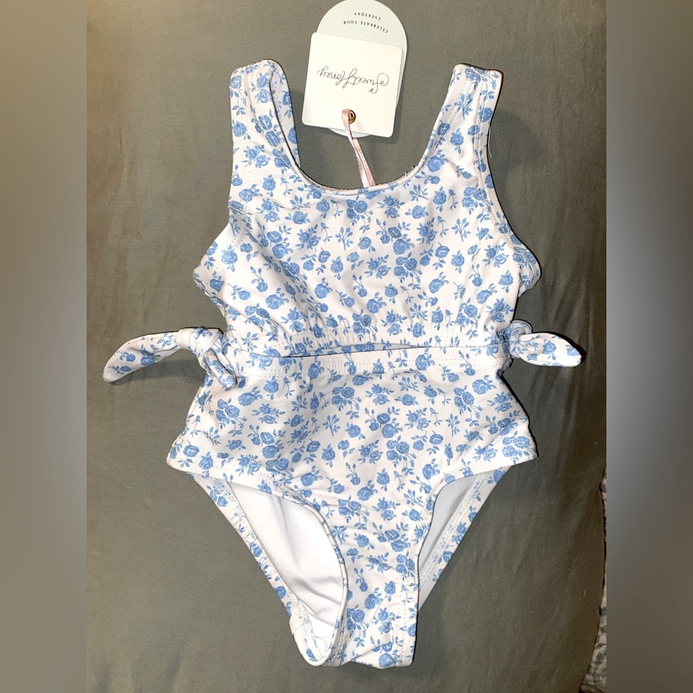 Sweet Honey one piece girl swim NWT